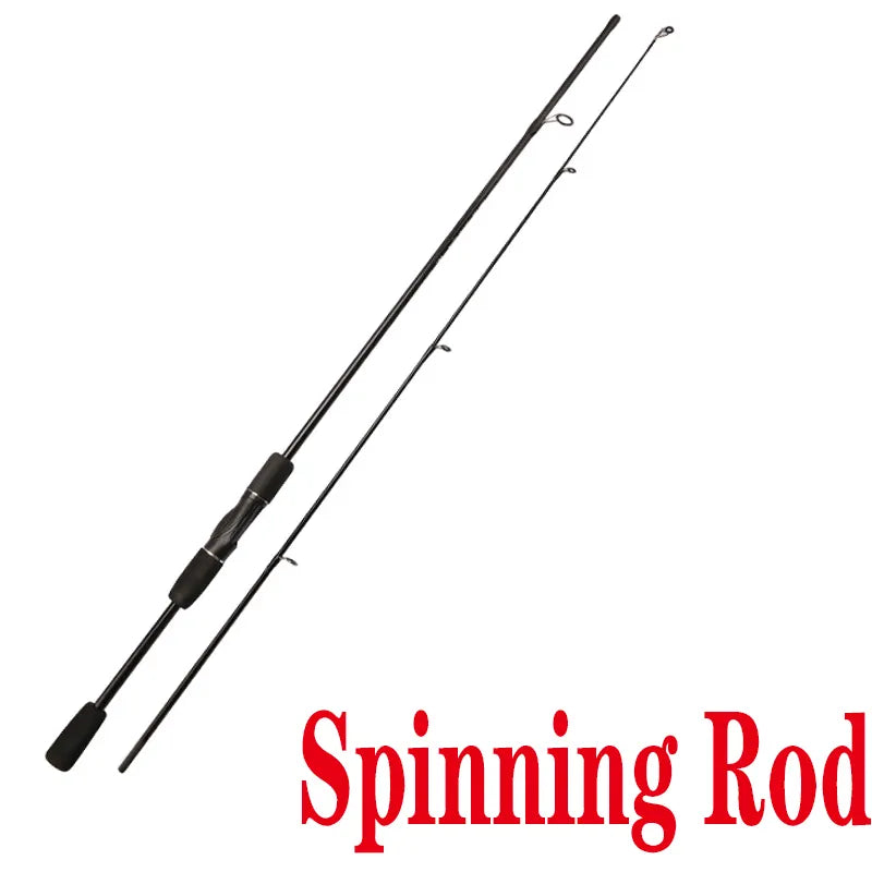 Fishing Rod Glass/Carbon Fiber Spinning /Casting Fishing Pole